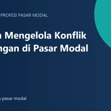 konflik kepentingan pasar modal